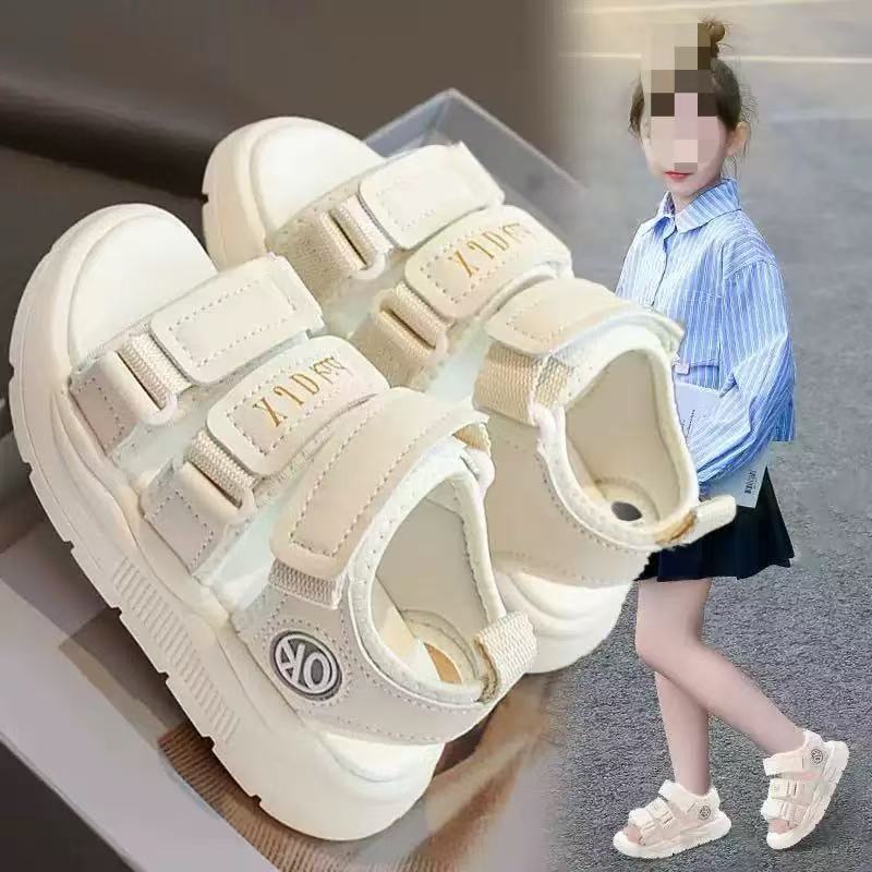 2026夏季女童公主软底沙滩凉鞋潮