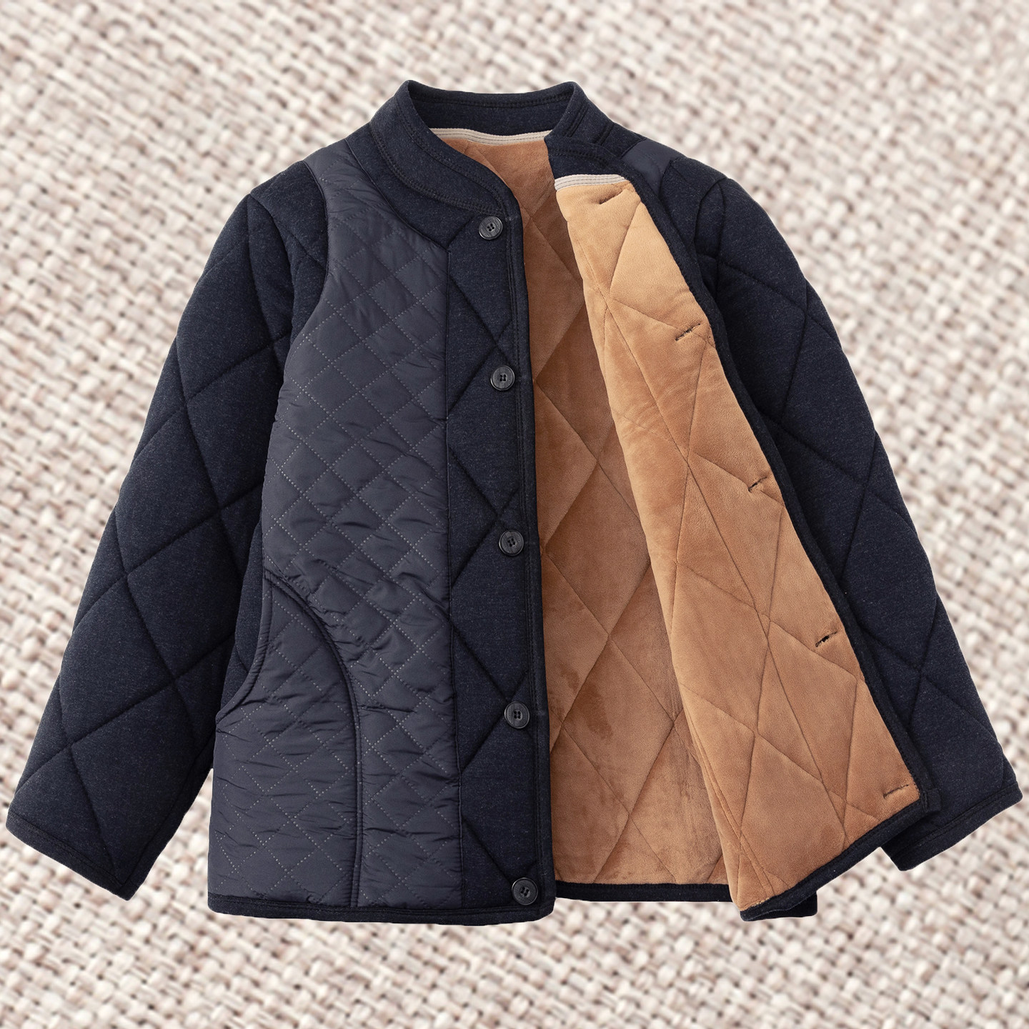 中老年驼绒棉袄男老人加绒加厚居家小棉袄爷爷内穿保暖衣大码棉服,男装,棉衣,淘宝优惠券,粉丝福利购,淘宝优惠卷