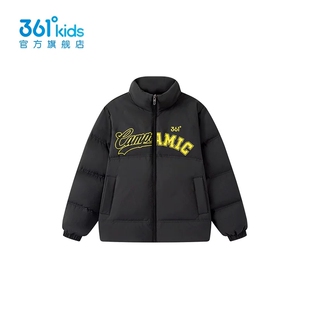 Teflon三防科技|361男童羽绒服2025秋冬季新款防风保暖中大童外套