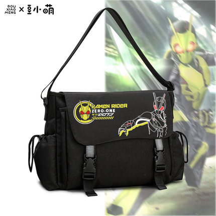 假面zero-one动漫build周边男初高中补课包学生斜挎单肩背包骑士