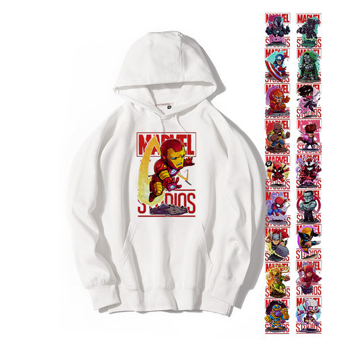 漫威超级英雄周边连帽卫衣