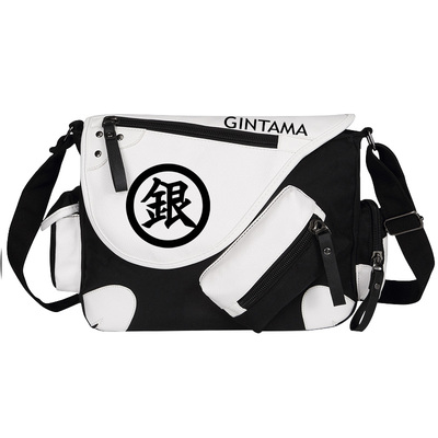 银魂周边斜挎包 银时神乐土方定春 GINTAMA 动漫男女单肩书包背包