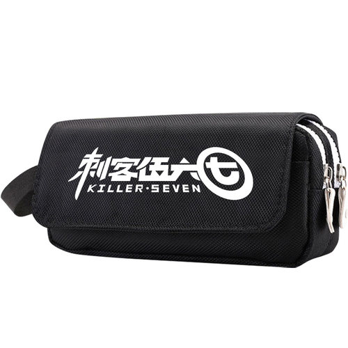 刺客伍六七动漫周边二次元小学生文具袋收纳袋铅笔盒大容量文具盒