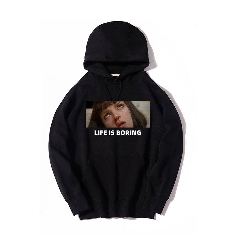 低俗小说周边帽衫秋季套头卫衣