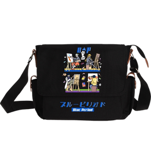 豆小萌蓝色时期帆布包Blue Period矢口八虎动漫画周边手提单肩包