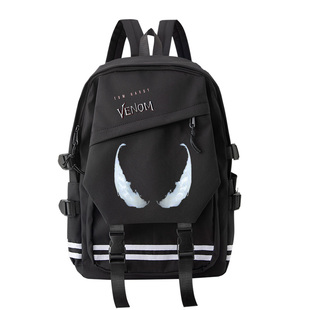 毒液3最后一舞Venom漫威电影周边双肩背包学生书包双肩包电脑包