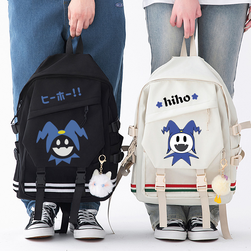 游戏新岛真杰克霜精Persona 5女神异闻录游戏周边单肩斜挎包书包