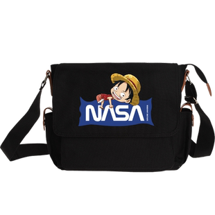 NASA联名书包动漫周边海贼王斜挎包学生日系单肩包斜跨背包男