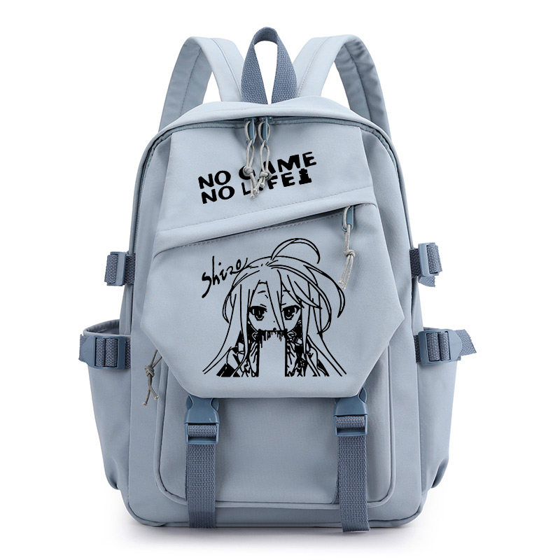 NO GAME NO LIFE游戏人生周边二次元同人动漫双肩包背包书包
