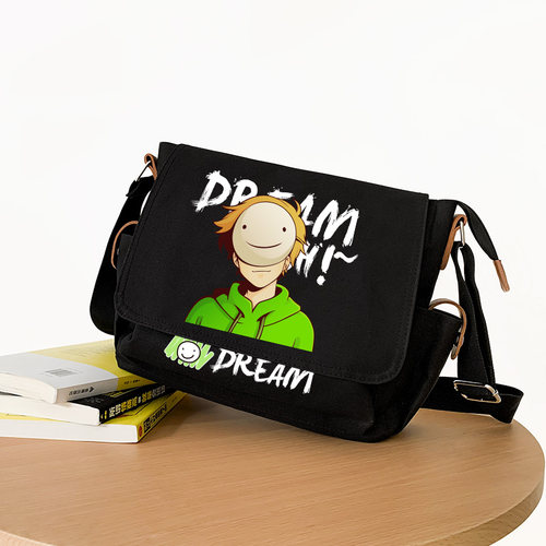 我的世界dream大神掠夺者单肩包