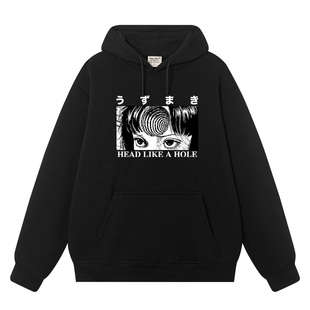 川上富江周边衣服伊藤润次伊藤润二恐怖漫画外衣加绒动漫卫衣连帽