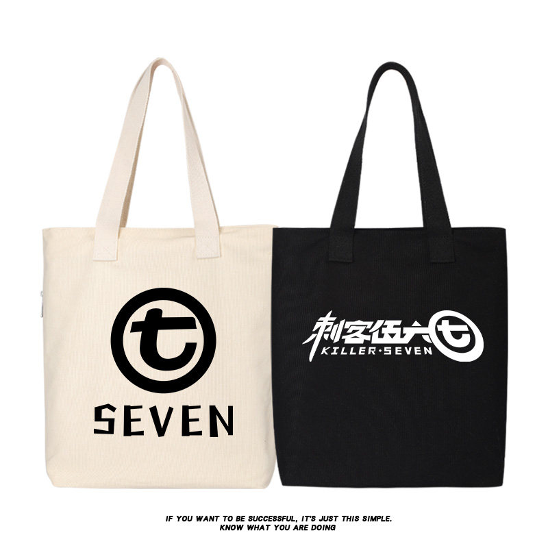 刺客伍六七联名单肩背包二次元学生手提袋斜跨包初中生上课帆布包,模玩/动漫/周边/娃圈三坑/桌游,动漫背包/钱包/箱包,淘宝优惠券,粉丝福利购,淘宝优惠卷