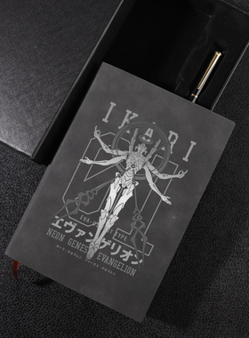 新款世纪初号机本子eva福音笔记本绫明日动漫联名手帐战士波丽香