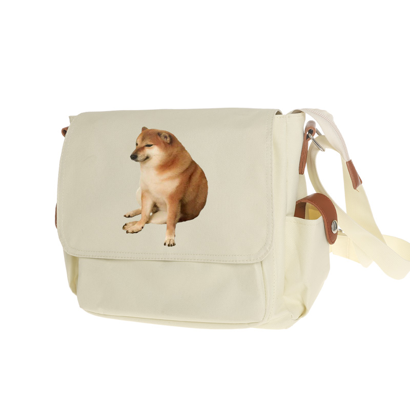 神烦狗背包柴犬单肩斜挎包