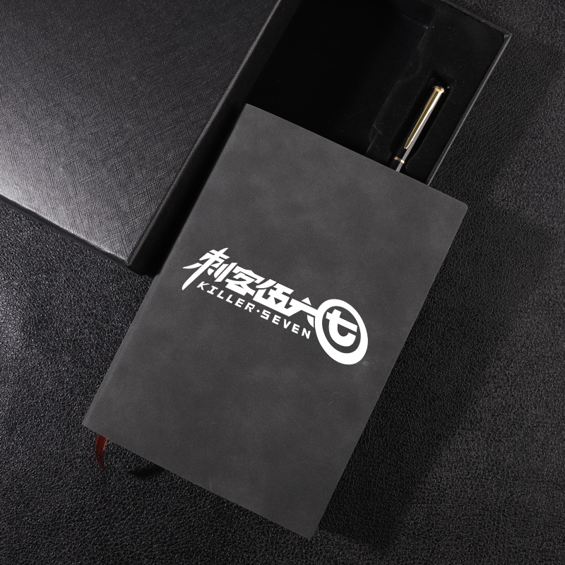 刺客伍六七动漫周边二次元羊巴皮笔记本a5记事本商务小本子记事簿