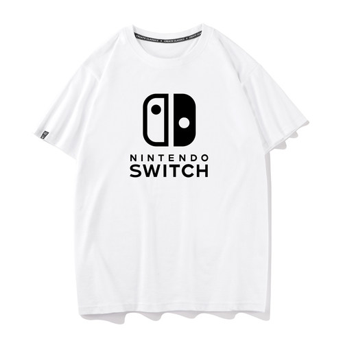 豆小萌任天堂T恤游戏马里奥switch动漫二次元周边纪念体恤半袖男