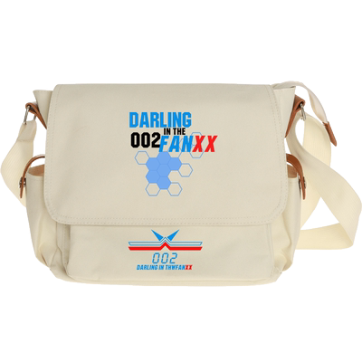 豆小萌DARLING in the FRANXX单肩斜挎包国家队02动漫周边书包男