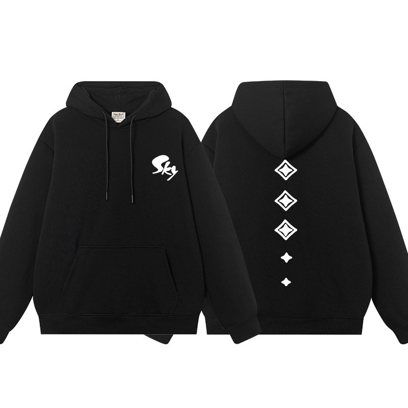 游戏光遇SKY周边连帽卫衣男女加绒二次元白鸟衣服男装帽衫秋冬潮,模玩/动漫/周边/娃圈三坑/桌游,动漫T恤/鞋帽/服装,淘宝优惠券,粉丝福利购,淘宝优惠卷
