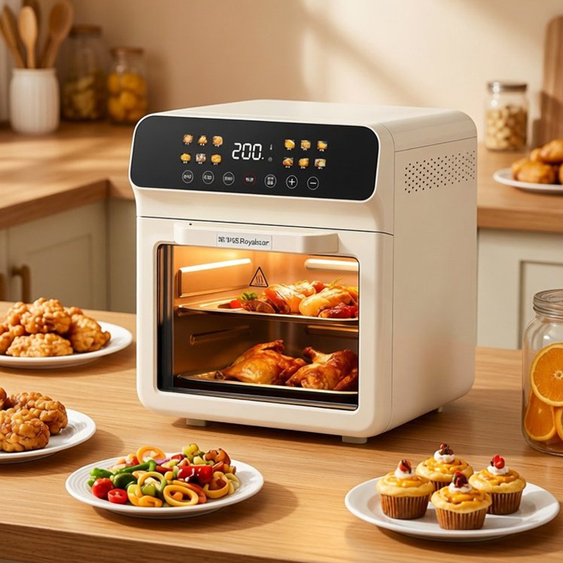 荣事达空气炸锅新款可视炸锅家用烹饪机大容量免翻面无油电炸锅