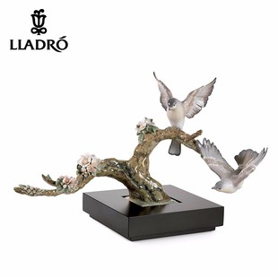 饰摆件森林之歌F Lladro雅致瓷器西班牙进口艺术品陶瓷装