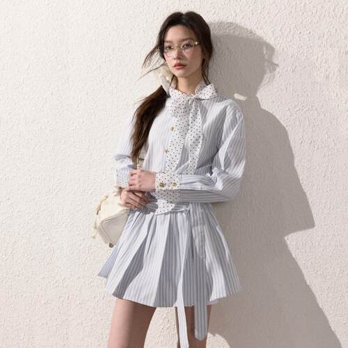 NEOTCG春夏季天丝波点条