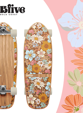 澳洲进口Obfive陆地冲浪板初学者专业滑板成人儿童路冲板免蹬地