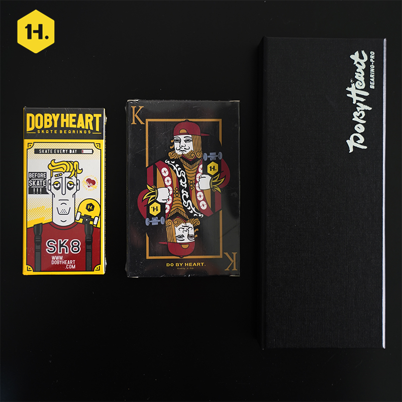 DBH轴承 专业双翘滑板陆地冲浪板长板鱼板陶瓷进口BRONSON轴承