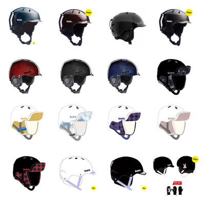 Bern滑雪头盔Mips头盔
