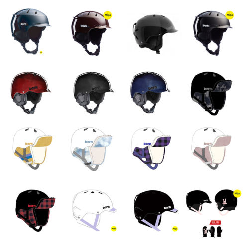 Bern滑雪头盔Mips头盔