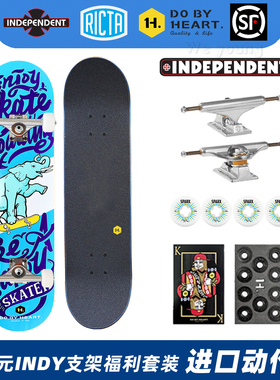DBH滑板indy桥专业进口independent双翘成人因地支架Ricta轮子