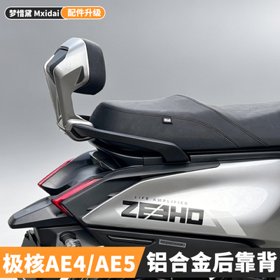 适用极核AE5iPro/AE4MaxMY25/AE4 pro2+/AE5电动车后靠背改装配件