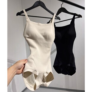 免穿文胸塑身连体衣女收腹提臀收小肚子塑形美体束腰翘臀瘦身内衣