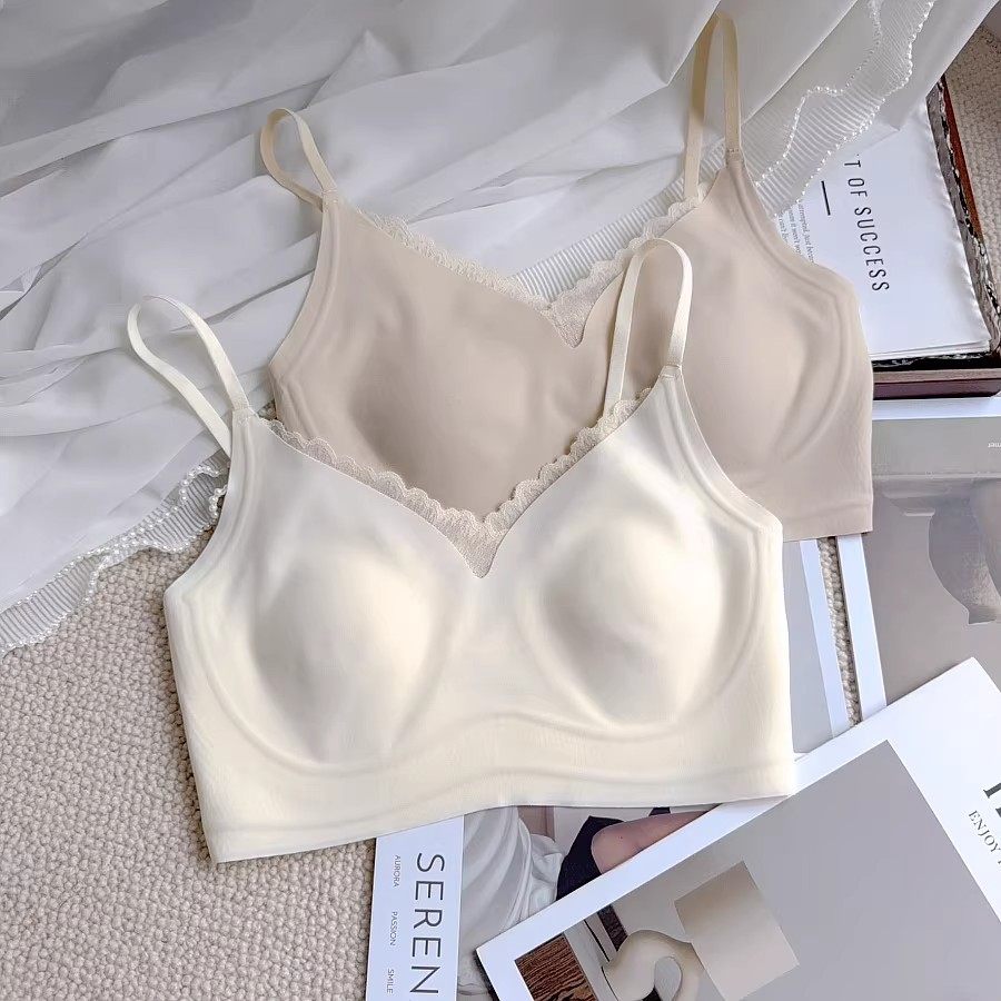 无痕兔耳朵美背大胸显小内衣女超薄背心式一体文胸内搭小吊带抹胸,女士内衣/男士内衣/家居服,文胸,淘宝优惠券,粉丝福利购,淘宝优惠卷