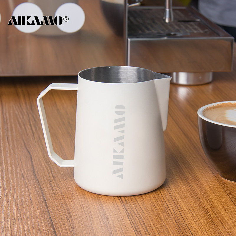 aikamo 304不锈钢拉花缸意式咖啡打奶泡杯奶缸食品级尖嘴拉花杯,餐饮具,拉花缸/拉花杯/打奶缸,淘宝优惠券,粉丝福利购,淘宝优惠卷