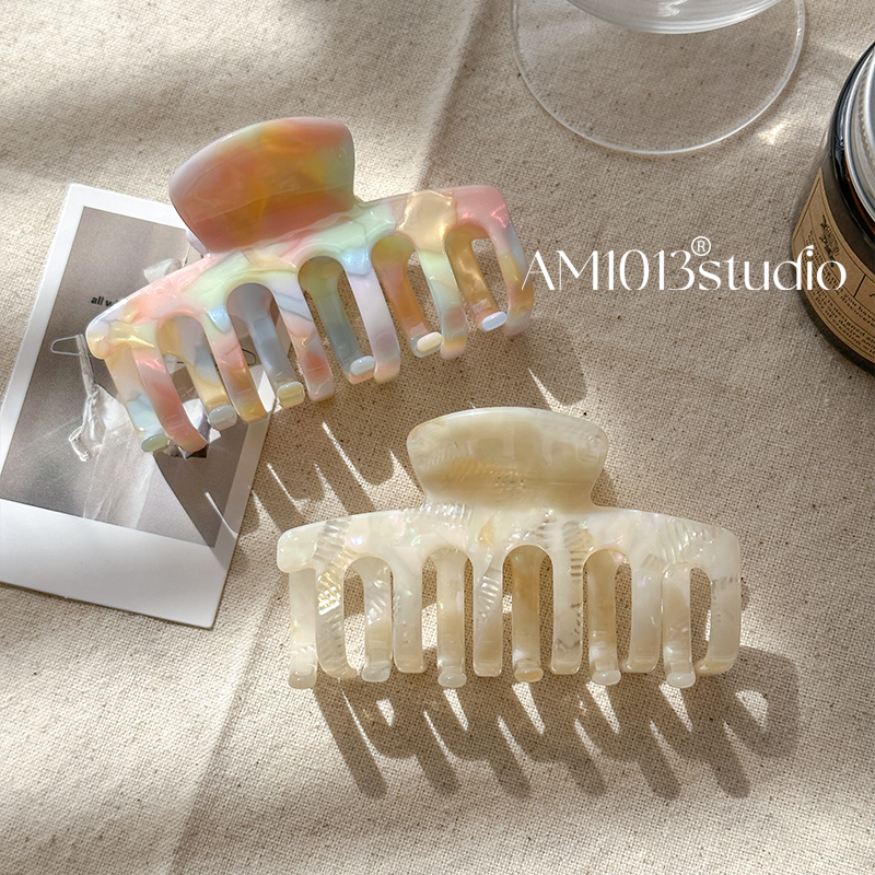 AM1013韩国ins风彩色晕染发夹