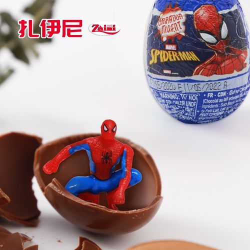 蜘蛛侠奇趣玩具牛奶巧克力惊喜蛋