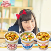 年货日本进口方便面日清合味道原味海鲜虾仁咖喱夜宵速食泡面杯面