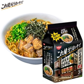 现货日本进口方便面日清浓厚酱油非油炸美味拉面速食泡面拌面袋装