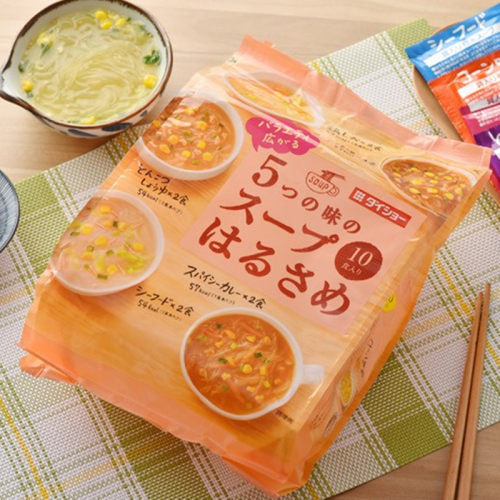 日本进口低卡代餐冲泡即食粉丝汤