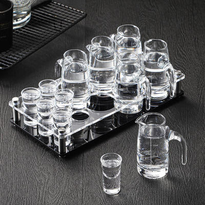 欧式北欧轻奢玻璃白酒杯