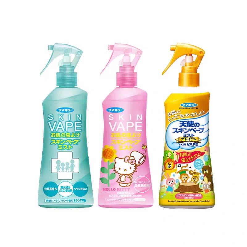 日本直邮 VAPE未来驱蚊喷雾 防蚊虫叮咬 成人儿童孕妇防蚊水200ml