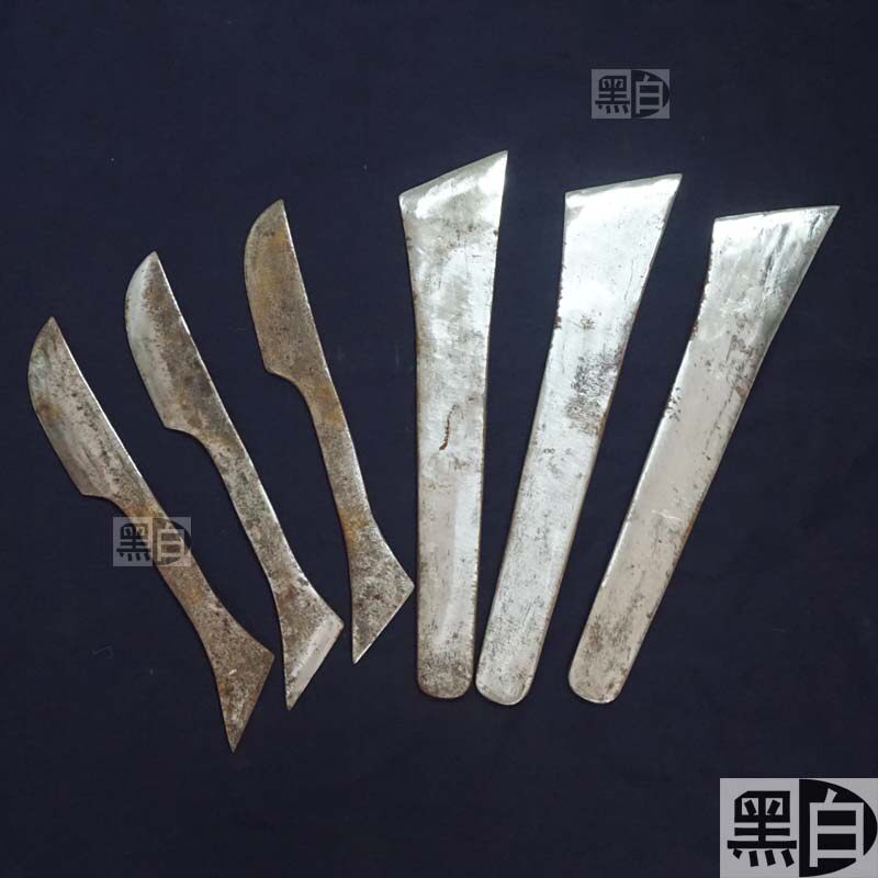 精品泥塑雕塑大号铁刀纯手工锻造