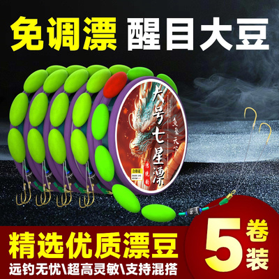七星漂线组鱼线主线成品传统钓套装大号浮漂高灵敏溪流野钓鲫鲤鱼