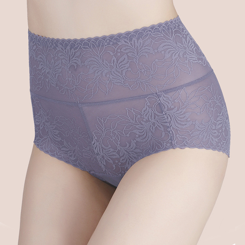 性感法式風透氣中腰三角底內褲