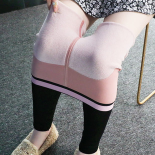 芭比神裤冬女加绒加厚提臀鲨鱼皮紧身外穿显瘦蜜桃臀打底女神裤子