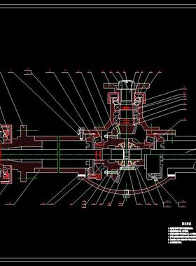 CL064-轻型载货汽车设计（驱动桥设计）汽车驱动桥CAD图纸