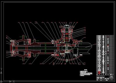 CL064-轻型载货汽车设计（驱动桥设计）汽车驱动桥CAD图纸