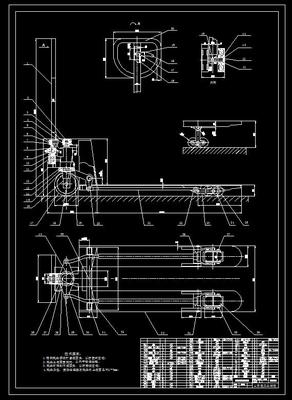 J464-手动液压叉车设计CAD图纸