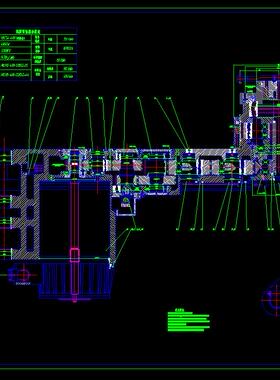 J1081-MG400-940采煤机摇臂减速箱设计CAD图