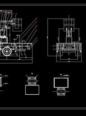 J1157-折叠臂高空作业车设计与研究CAD图